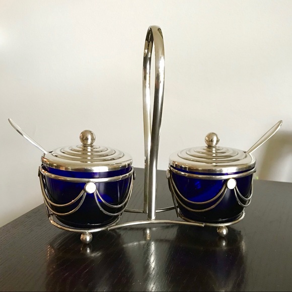 Beautiful Art Deco preserves serving set circa1935